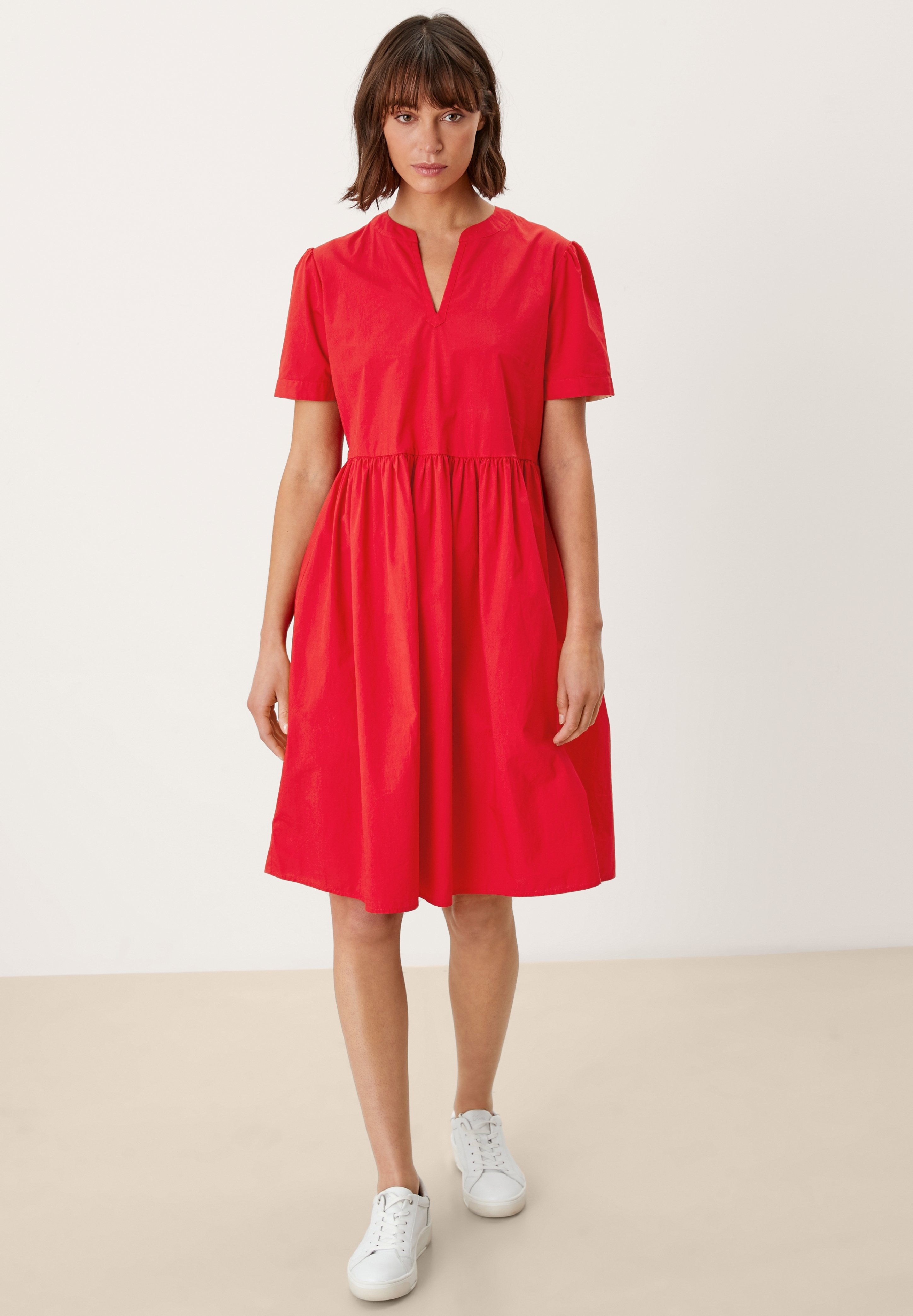 Rotes jeanskleid Clearance